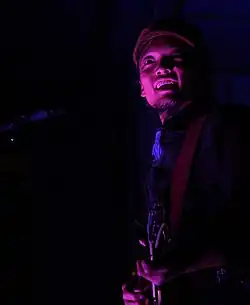 Michael Kang performing in Vail, Colorado