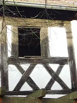 Simple saltires or St. Andrews crosses in Germany