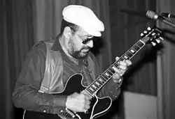 Mickey Baker in concert, 1982