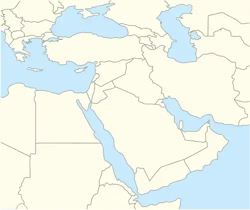 Battle of Chaldiran is located in Middle East