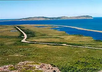 The north coast of Miquelon, next to Le Cap