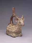 Resting deer,, Larco Museum Collection, Lima