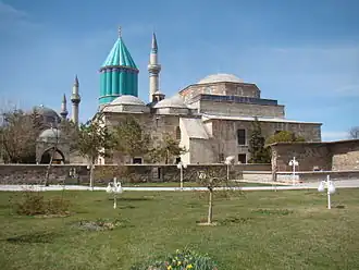 Tomb of Rumi (Mevlana Museum) in Konya