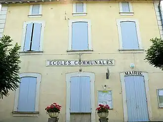 The town hall in Montagnac-sur-Lède