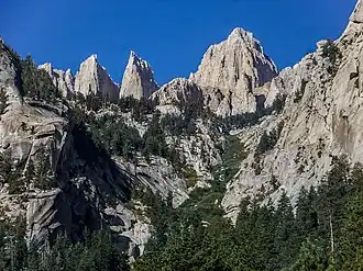 Mount Whitney, a mixed mountain and highland system