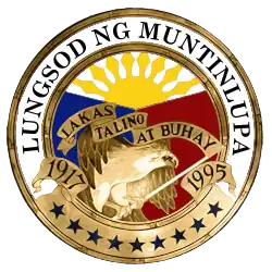 Official seal of Muntinlupa