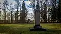 Monument of Vilde in the park at Muuga Manor