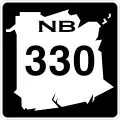 Route 330 marker