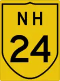 National Highway 24 shield}}