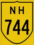 National Highway 744 shield}}