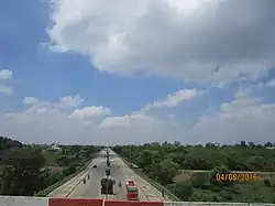 NH 35 Passing Through Mau