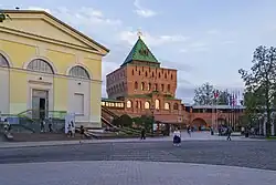 Dmitrievskaya Tower inside the Kremlin