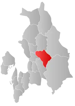 Sørum within Akershus