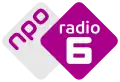 NPO Radio 6 logo used until from 2014 to 2016