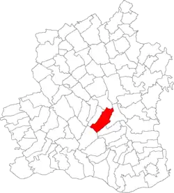 Location in Teleorman County
