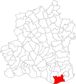 Location in Teleorman County