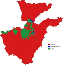 Most commonly stated national identity