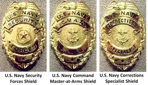 Figure 7: Law Enforcement Badges