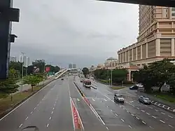 Ramp to Sunway Pyramid mall