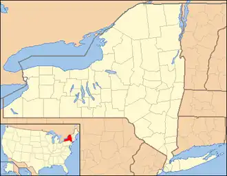 Fishkill, New York is located in New York