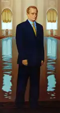 «Russian President in the Kremlin Putin». 2000, 150×80.