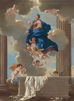 Nicolas Poussin, The Assumption of the Virgin, c.&nbsp;1626