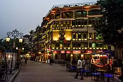 Night View of Lahore Food Street
