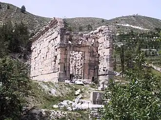 Roman temple at Niha, Lebanon