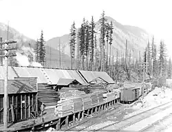 The Nippon Lumber Company in Alpine, c. 1912