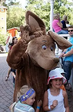 Sniff in Moomin World, Naantali.
