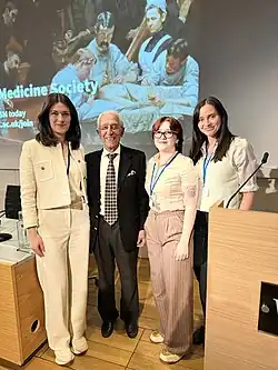 Majid Samii with Norah Schuster Prize winners (2025)