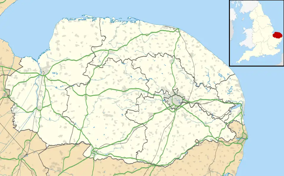 Long Stratton is located in Norfolk