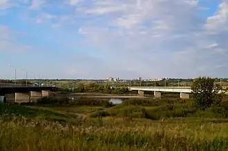 North Battleford from South side of North Saskatchewan River.JPG