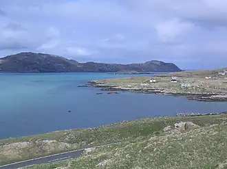 View of probable area where Politician was grounded