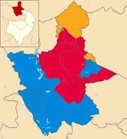 2003 results map