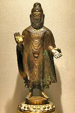 A Chinese Northern Wei Buddha Maitreya, 443 CE