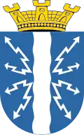 Coat of arms of Notodden Municipality