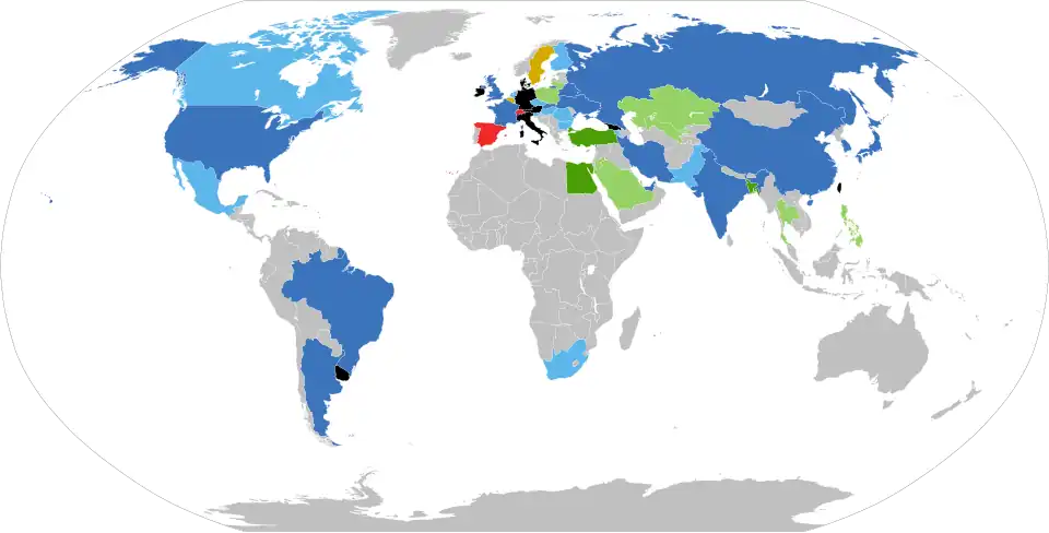 Image 124The status of nuclear power globally (click for legend) (from Nuclear power)