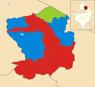 2016 results map