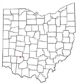 Location of Port William, Ohio
