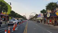 Ocean Boulevard in Myrtle Beach