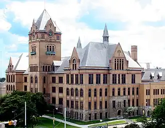 Old Main building at Wayne State University