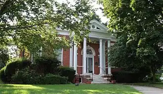 Noah Webster Memorial Library (former), West Hartford, Connecticut, 1915-17.