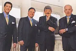 (l-r) Ernie Haase, Wesley Pritchard, Jake Hess, George Younce