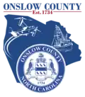 Official logo of Onslow County