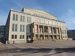 Leipzig Opera House, front view