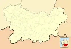 Calvos de Randín is located in Province of Ourense