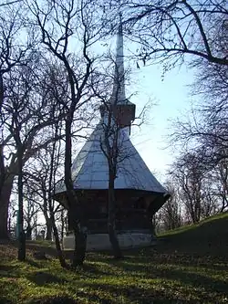 Wooden church in Osoi