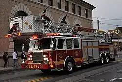 Tower Ladder 42, a 2010 E-One 100&nbsp;ft.