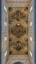 Frescoes on the nave ceiling (18th c.)